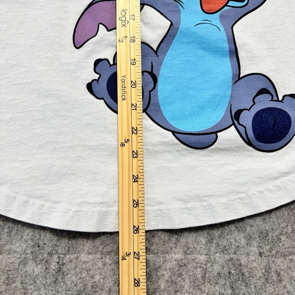 Disneyland Stitch Spirit Jersey Small Lilo Scratches Oversized Shirt Adult‎ - Picture 8 of 13